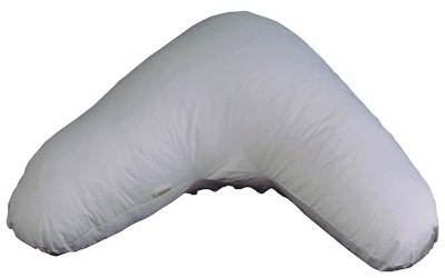 Boomerangkissen, Bumerangkissen, Lesekissen oder Stillkissen.