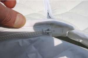 Wasserbetten Bezge wasserbettenbezug mit Reissverschlu.